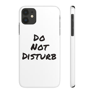 Do Not Disturb Case Mate Slim iPhone Cases