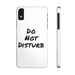 Do Not Disturb Case Mate Slim iPhone Cases